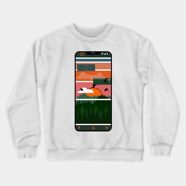 REALIZE NOW! Crewneck Sweatshirt by VISUALIZED INSPIRATION